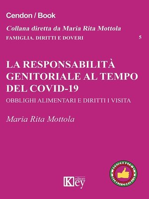 cover image of La responsabilità genitoriale al tempo del covid19